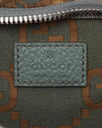 Pre-Loved GG Ripstop Belt Bag Monogram Nylon with Silver Hardware, Beige