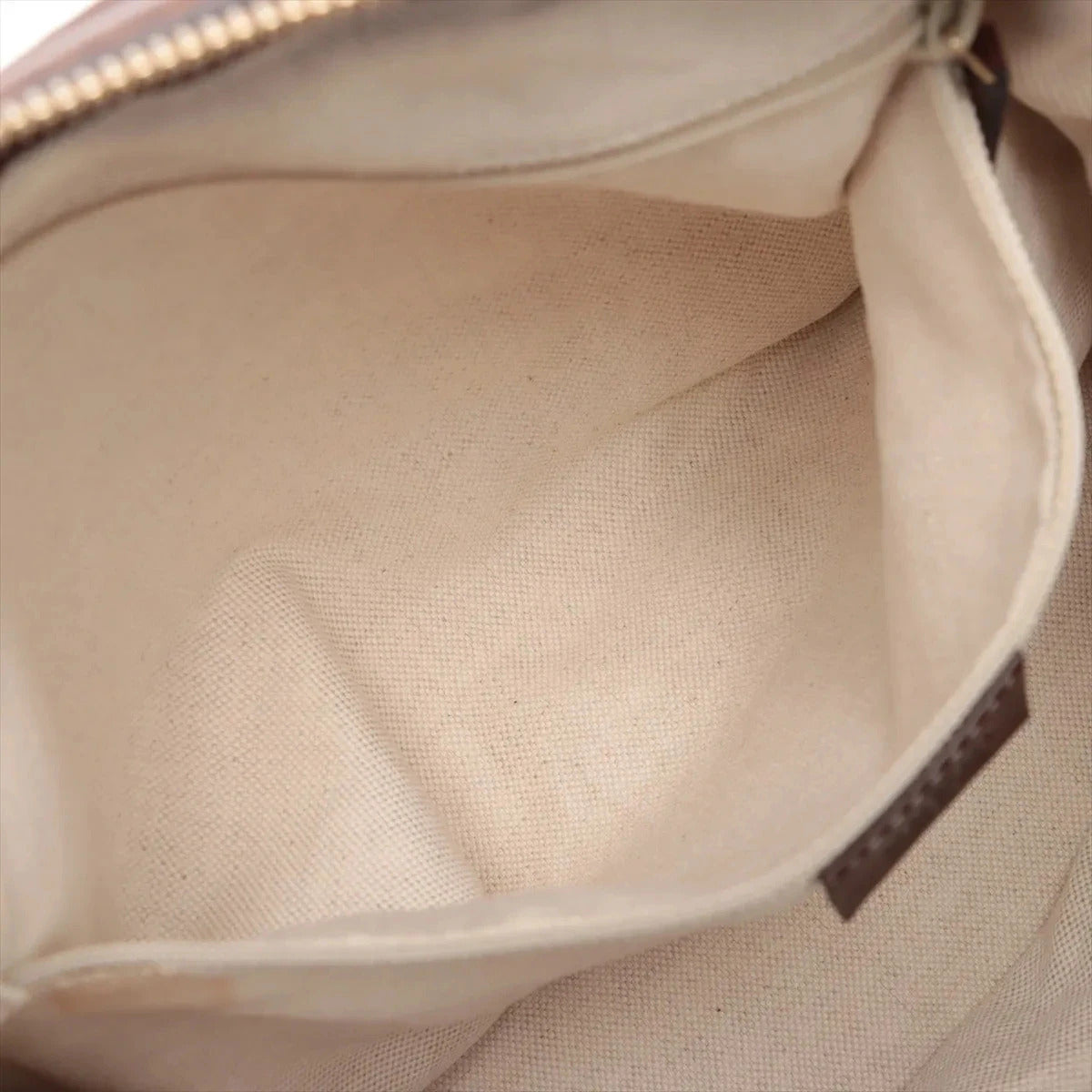 Pre-Loved Sukey Handbag Diamante Leather with Gold Hardware, Brown