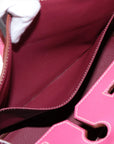 Pre-Loved Birkin Handbag Leather 30 with Palladium Hardware, Pink