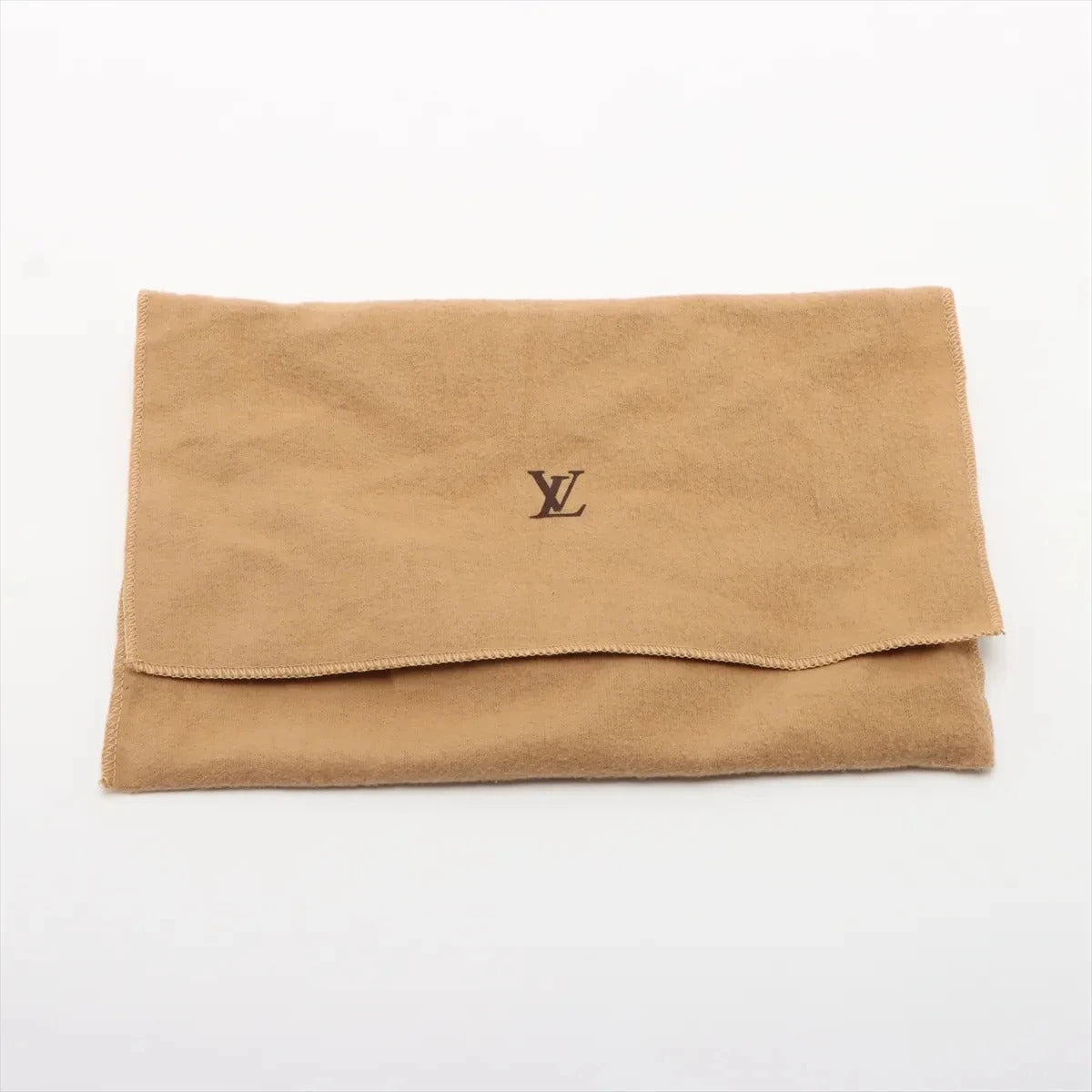 Pre-Loved Pochette Accessoires Pochette Damier Coated Canvas with Gold Hardware, Ebene Brown
