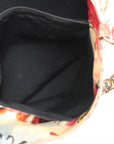 Pre-Loved Graffiti CC Tote Tote Quilted Coated Canvas with Gold Hardware, Multicolor