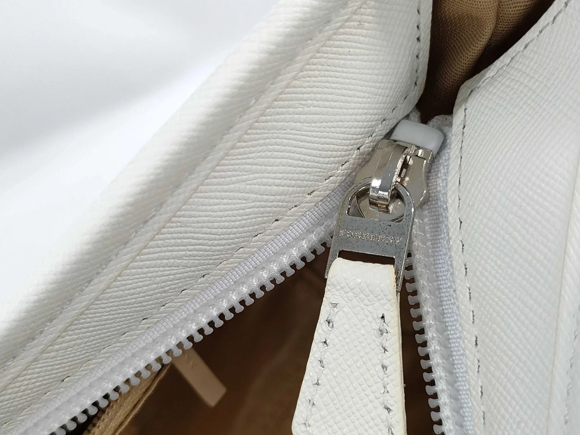Pre-Loved Nova Check Hobo Shoulder Bag Nova Check Coated Canvas Small with Silver Hardware, Beige Multicolor