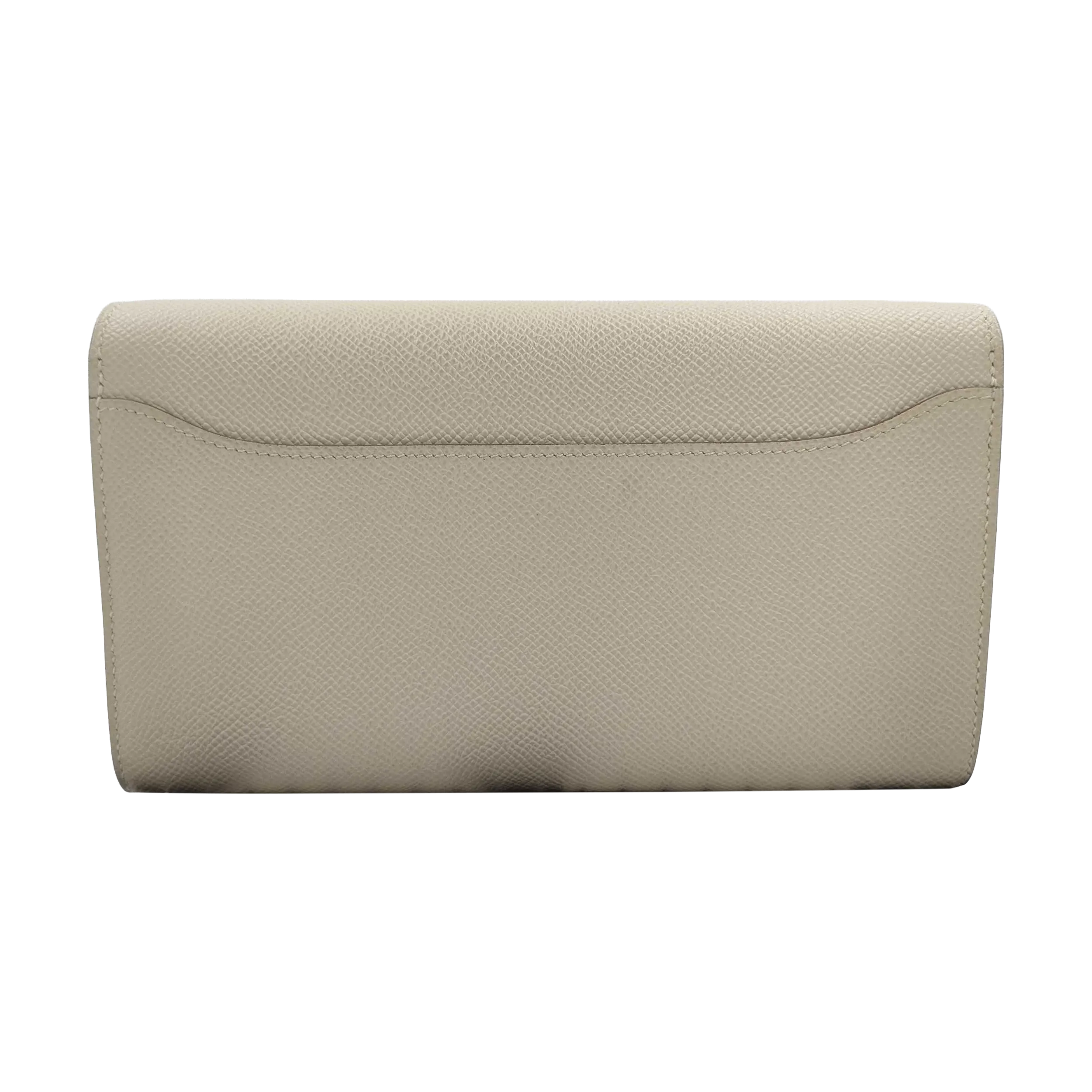 Pre-Owned Hermes Epsom Constance To Go Craie w/ Gold Hardware