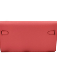 Pre-Owned Hermes Epsom Kelly To Go Bougainvillea w/ Palladium Hardware