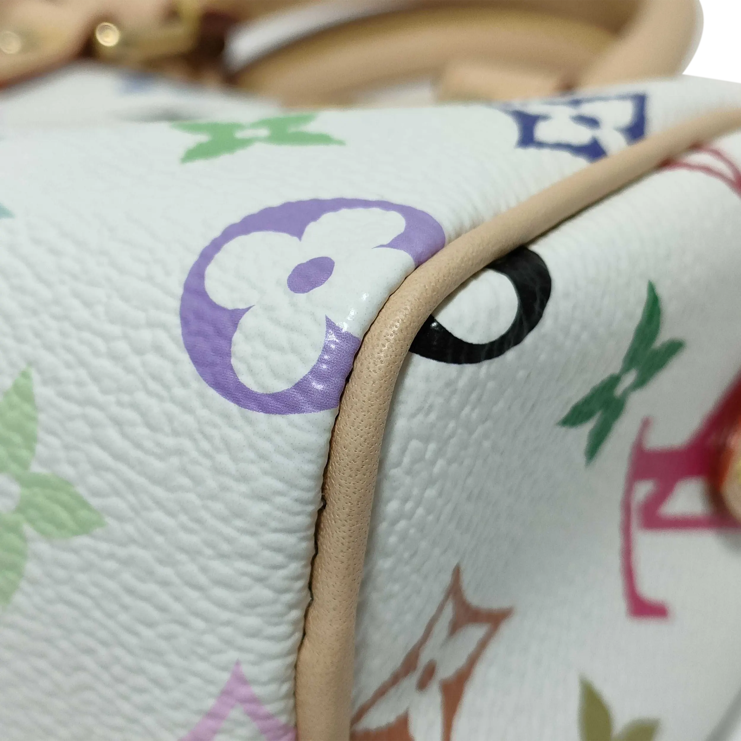 Pre-Owned Louis Vuitton x Takashi Murakami Multicolore Nano Speedy