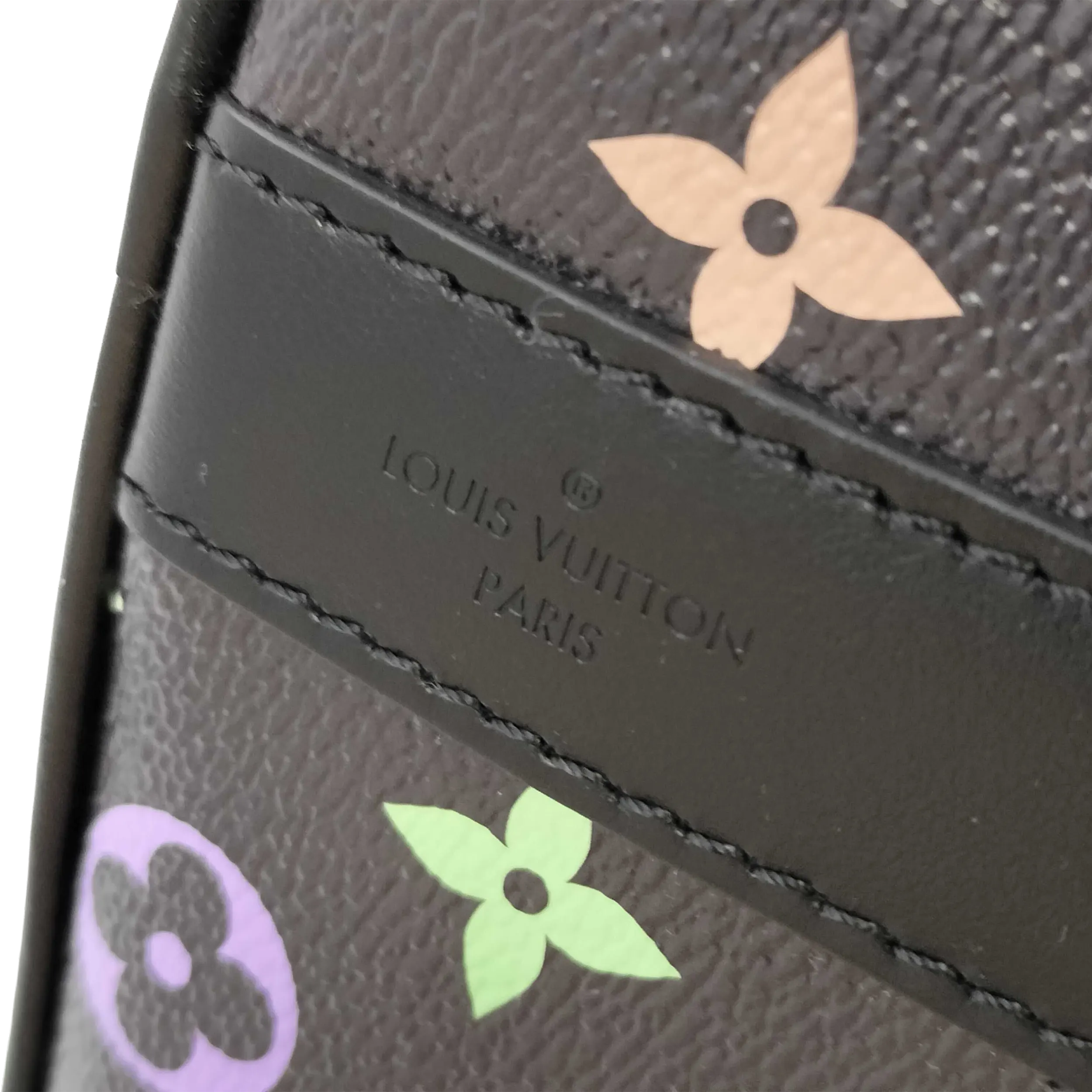 Pre-Owned Louis Vuitton x Takashi Murakami Multicolore Keepall 50 Bandouliere