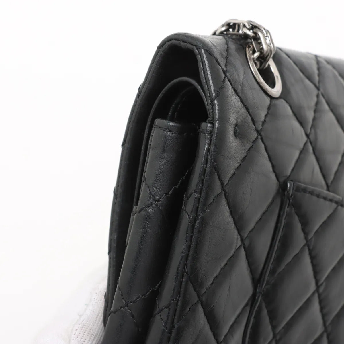 Pre-Owned Chanel 2011/2012 Lucky Charms Reissue 225 Double Flap Bag by Karl Lagerfeld