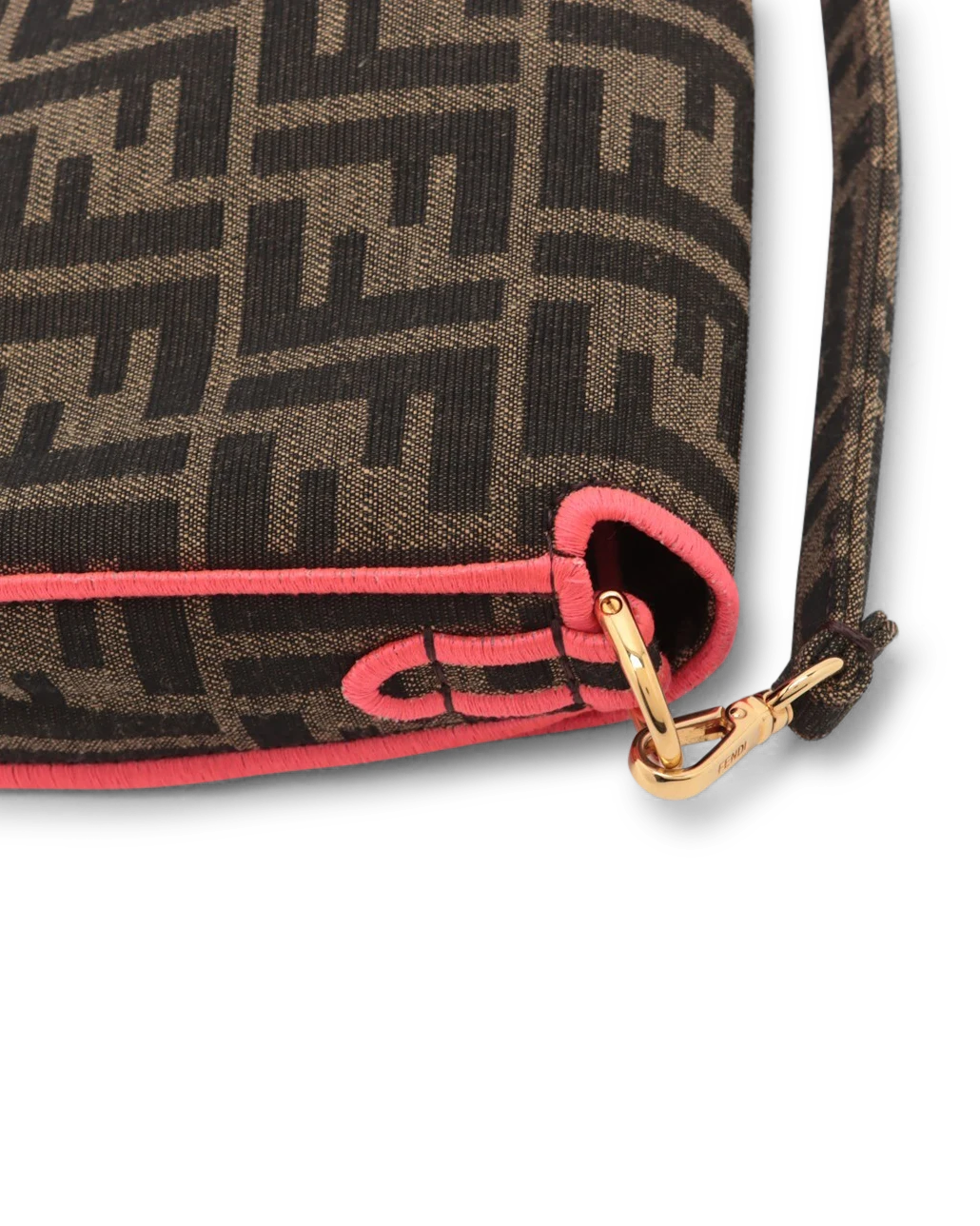 Pre-Owned Fendi Roma Amor Mini Baguette