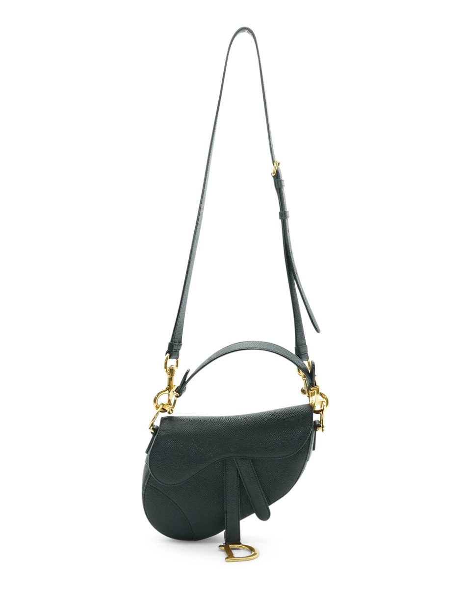 Pre-Owned Christian Dior Mini Saddle Bag