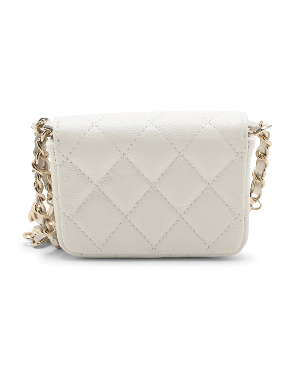 Pre-Owned Chanel Quilted Belt Bag with Charms