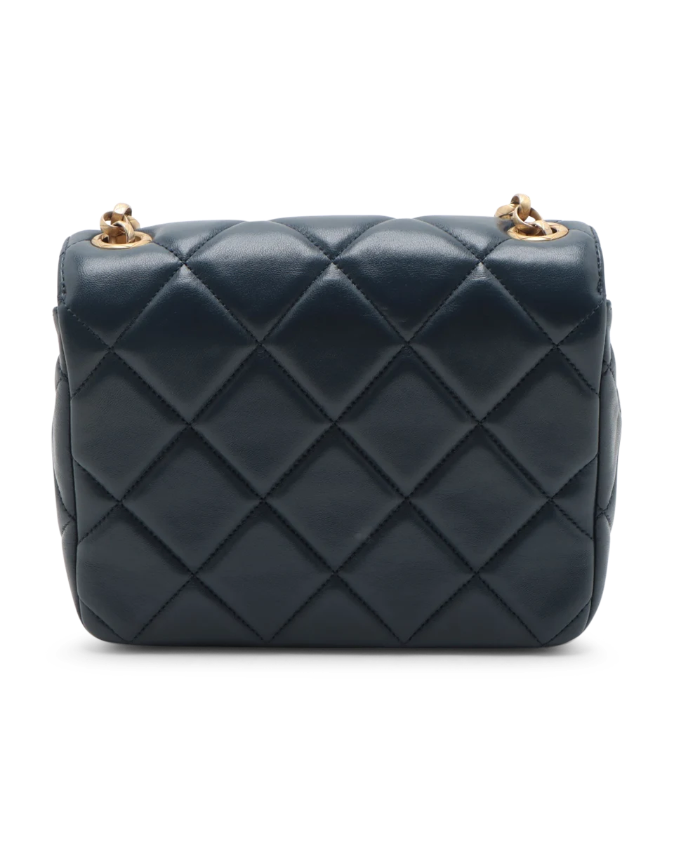 Pre-Owned Chanel Medallion Mini Square Flap Bag