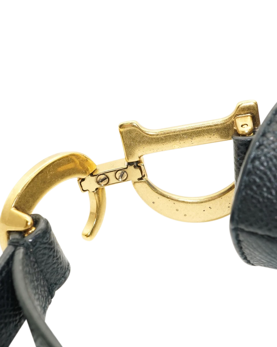 Pre-Owned Christian Dior Mini Saddle Bag