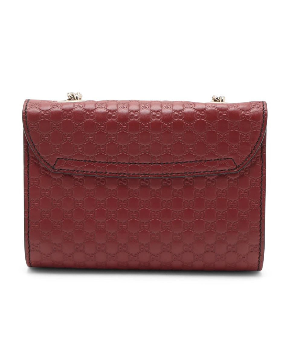 Pre-Owned Gucci Microguccissima Mini Emily Chain Shoulder Bag