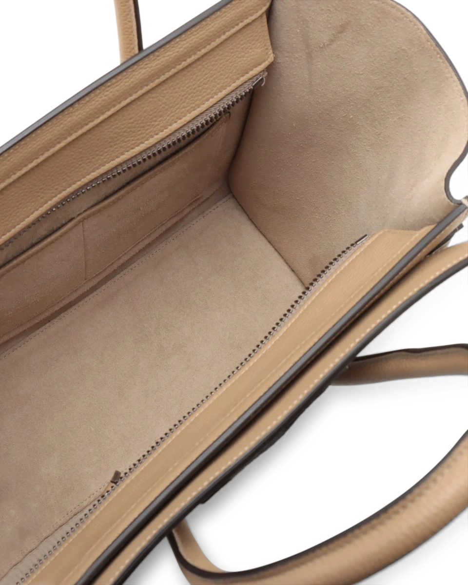 Pre-Owned Celine Micro Luggage Tote