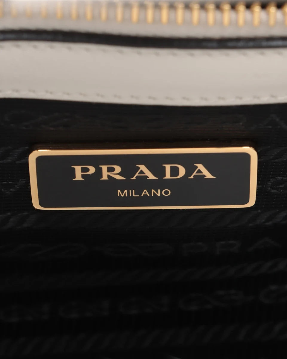 Pre-Owned Prada Saffiano Small Zippered Tote