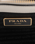 Pre-Owned Prada Saffiano Small Zippered Tote