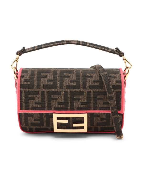 Pre-Owned Fendi Roma Armor Mini Baguette