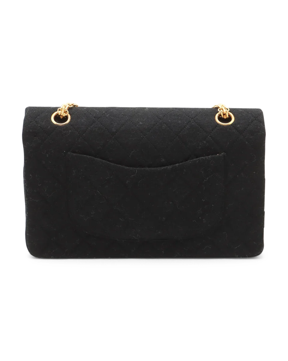 Pre-Owned Chanel Quilted Jersey Flap