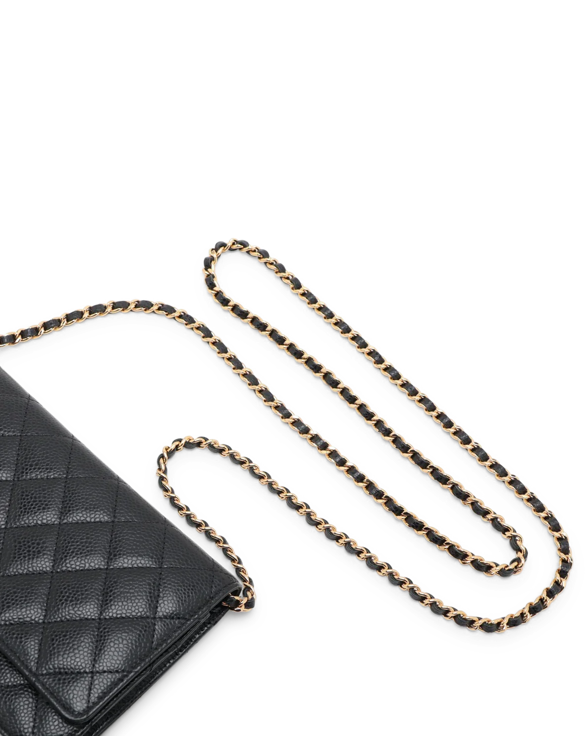 Pre-Owned Chanel Classic Wallet-on-Chain