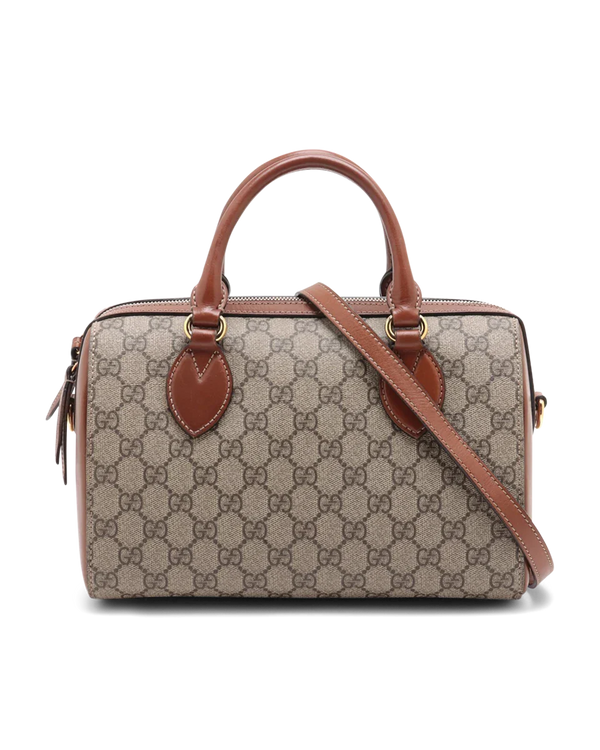 Pre-Owned Gucci GG Supreme Boston