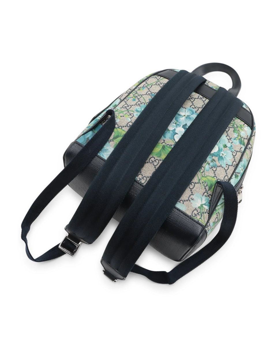 Pre-Owned Gucci Small GG Supreme Blooms Backpack