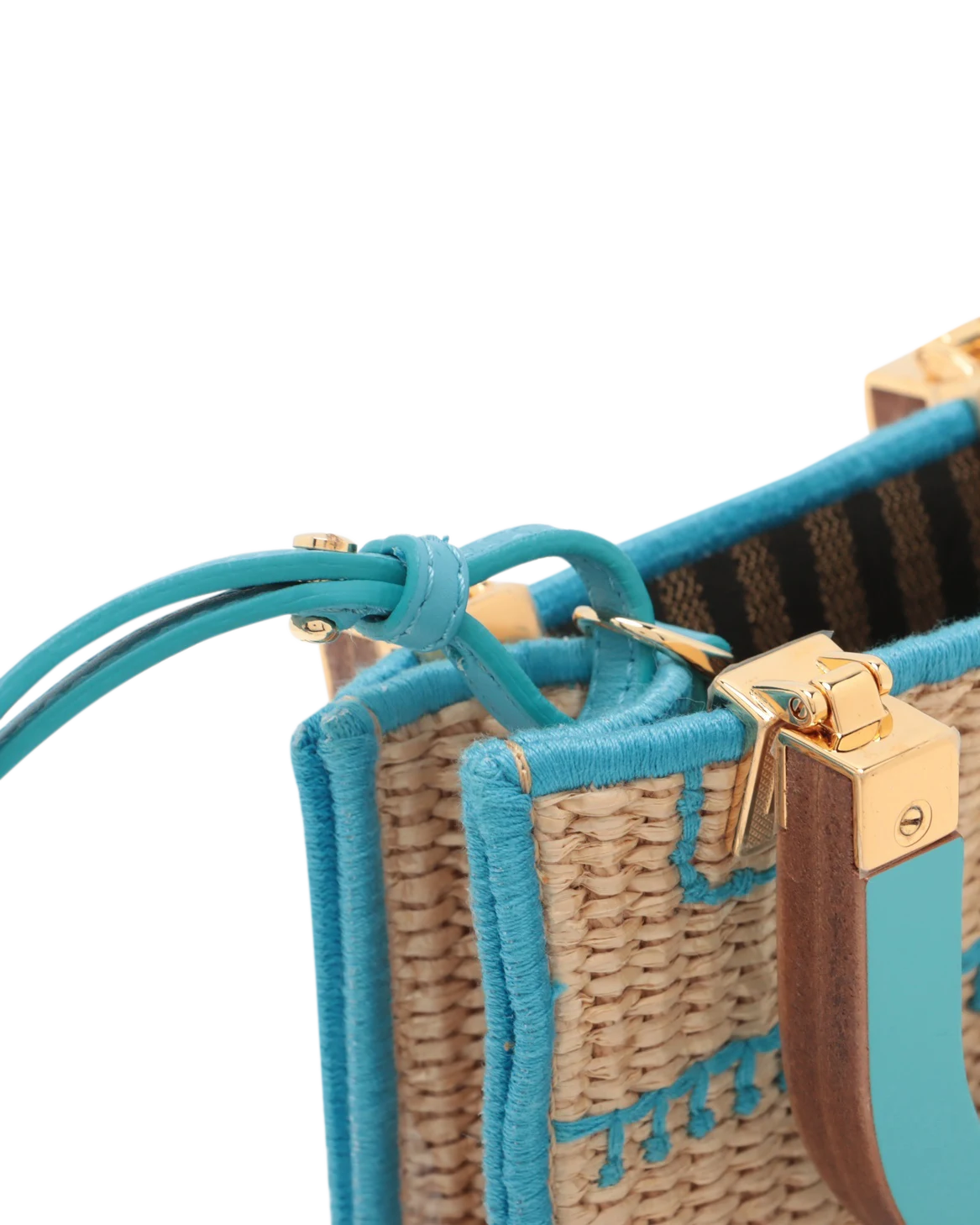 Pre-Owned Fendi Mini Sunshine Shopper
