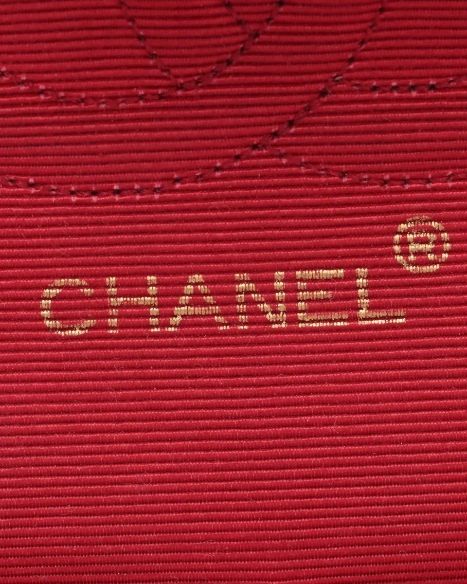 Pre-Owned Chanel Quilted Jersey Flap