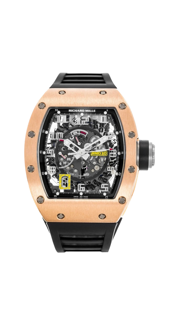 Pre-Owned Richard Mille Rose Gold RM 030