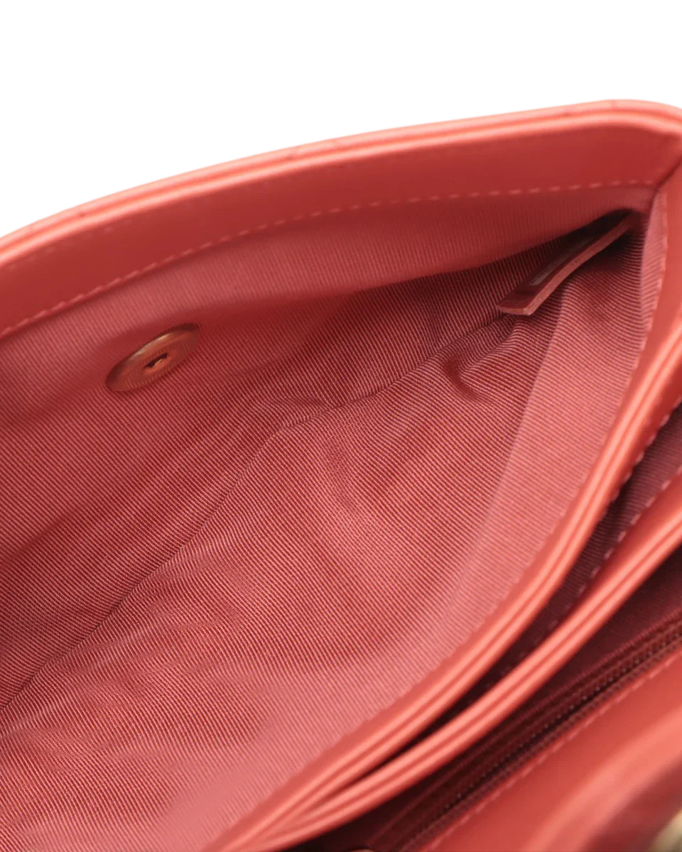 Pre-Owned Chanel Quilted CC Top Handle Envelope Flap