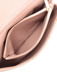Pre-Owned Christian Dior Linen Macrocannage Flap