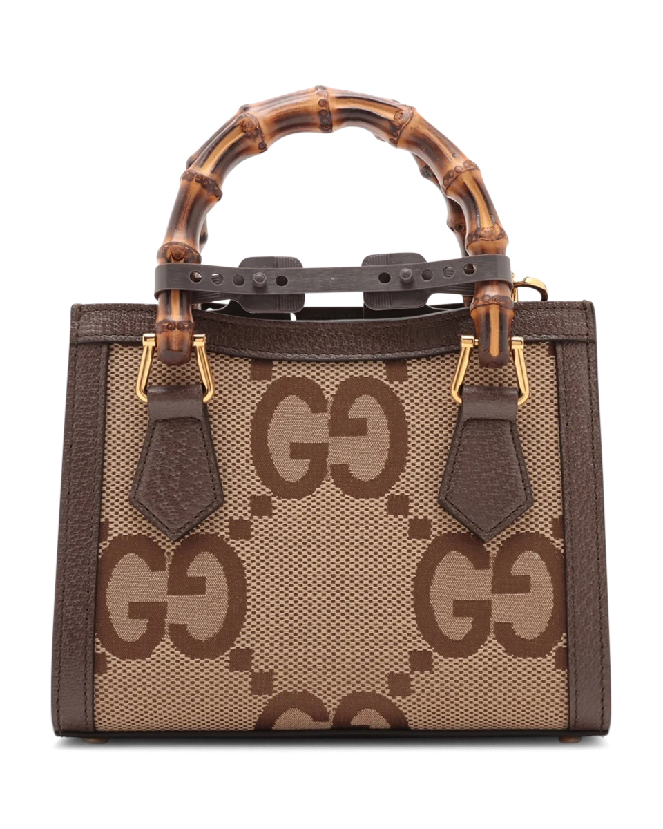 Pre-Owned Gucci Mini Diana Tote