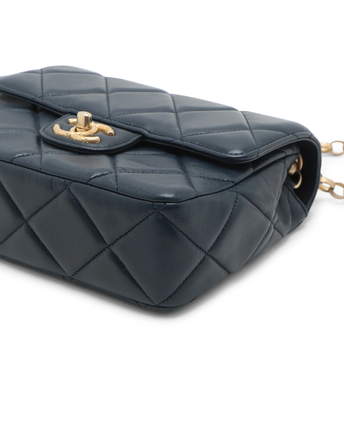 Pre-Owned Chanel Medallion Mini Square Flap Bag