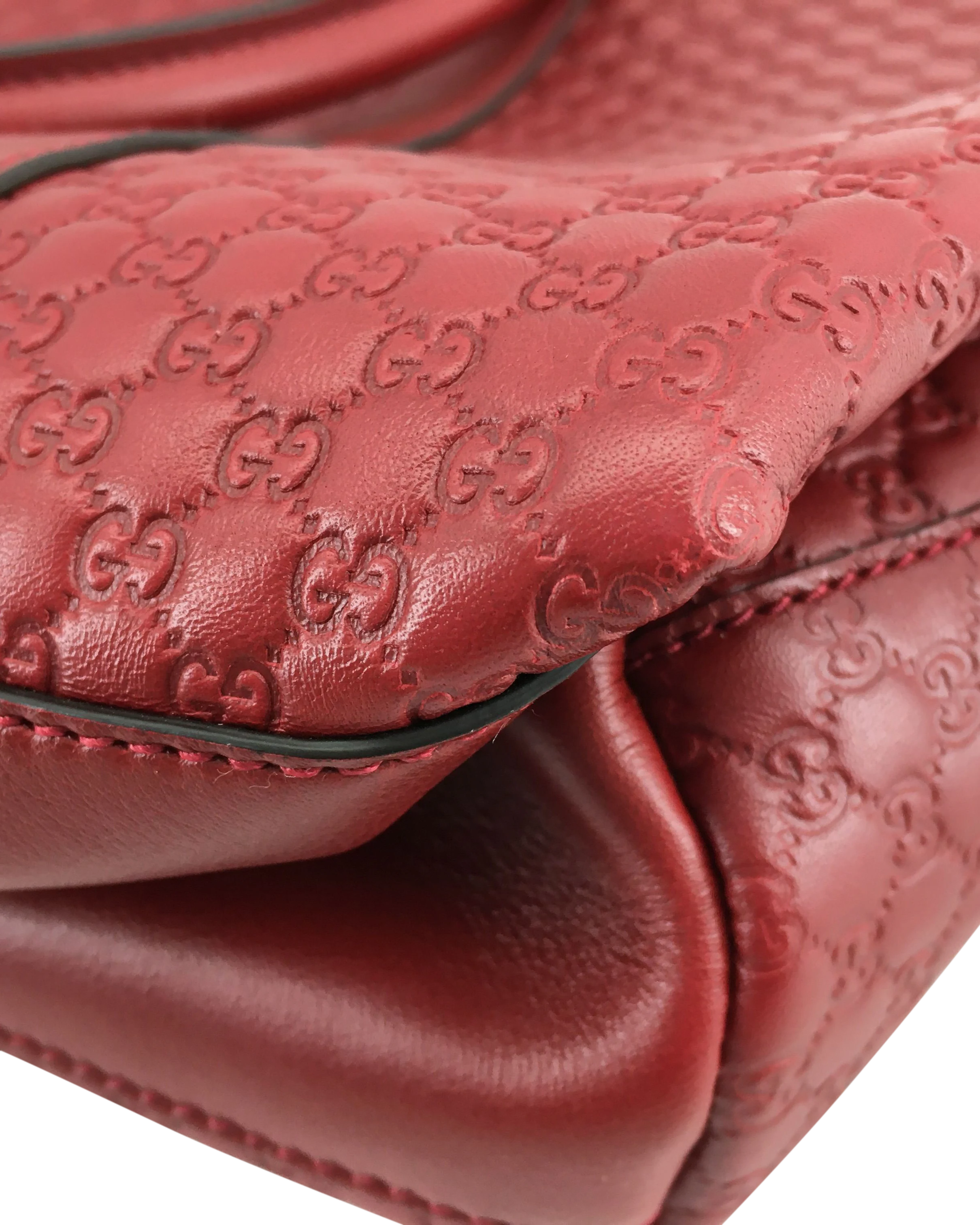 Pre-Owned Gucci Miscroguccissima Satchel