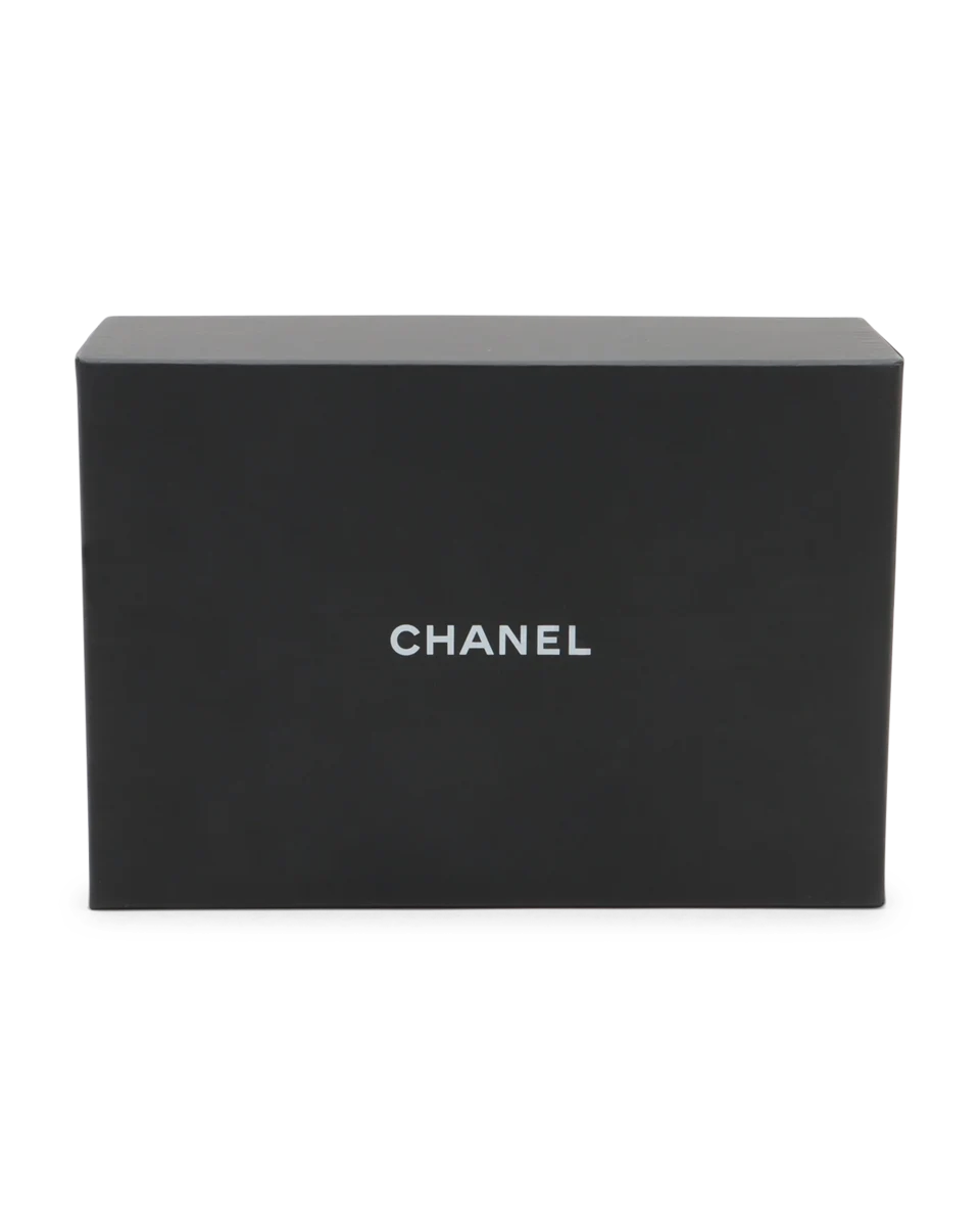 Pre-Owned Chanel Tweed Chain Handle CC Flap Bag