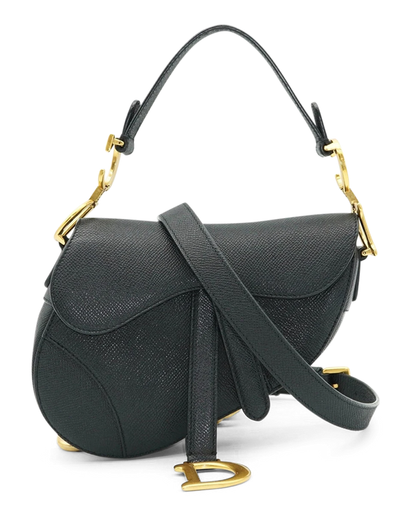Pre-Owned Christian Dior Mini Saddle Bag