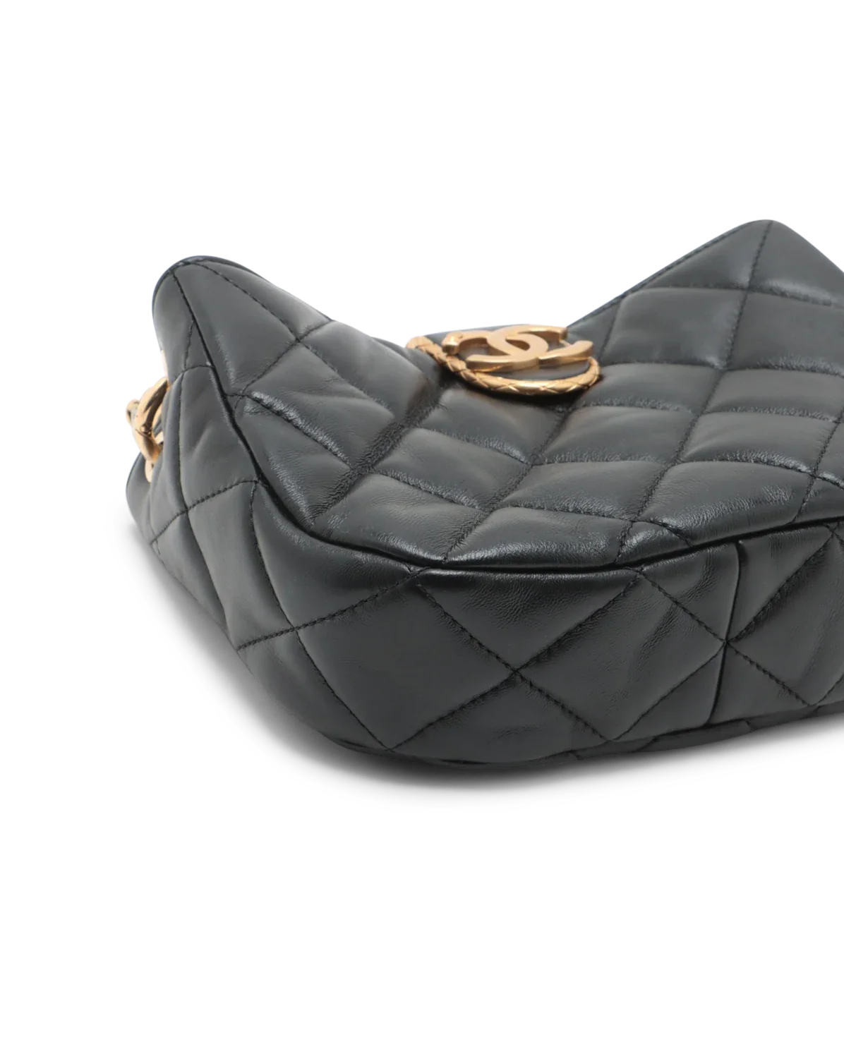 Pre-Owned Chanel Quilted CC Chain Hobo