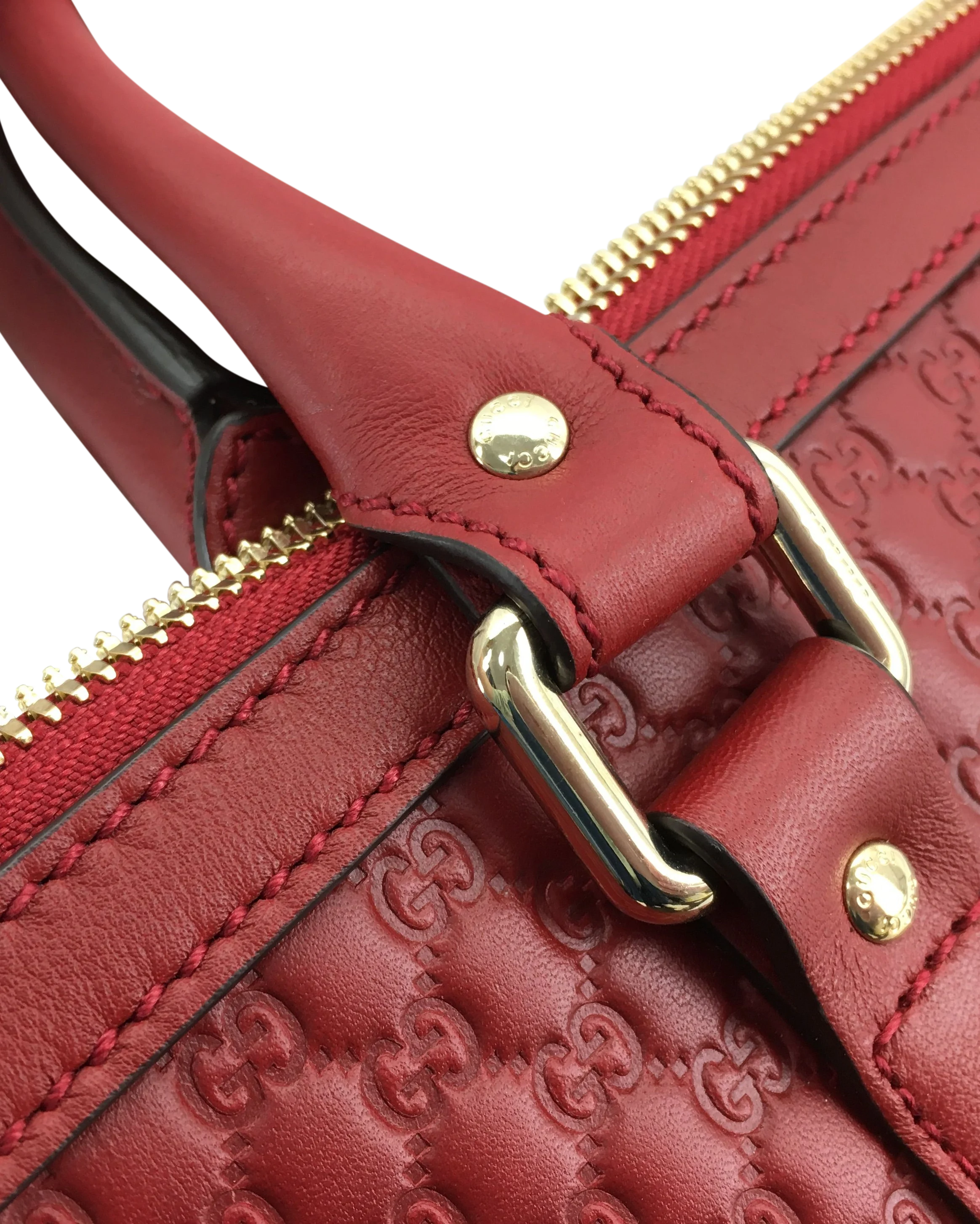 Pre-Owned Gucci Miscroguccissima Satchel