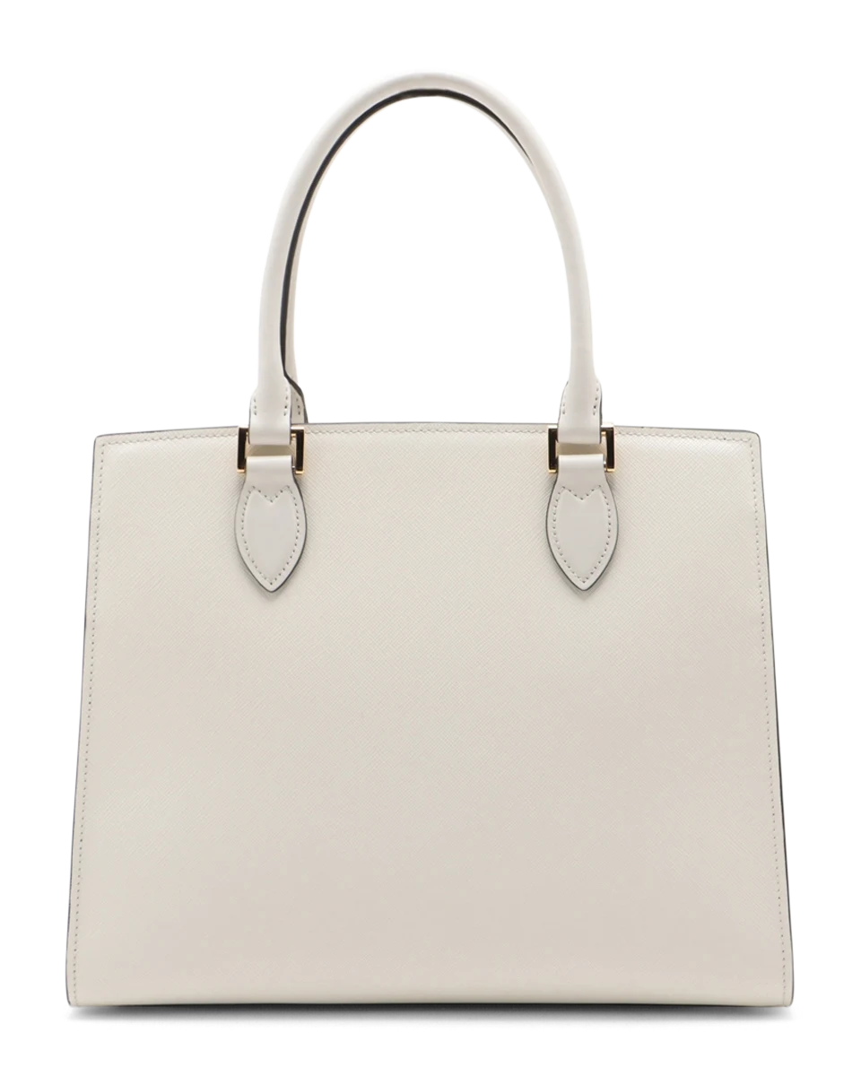Pre-Owned Prada Saffiano Small Zippered Tote