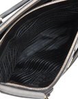 Pre-Owned Prada Luxe Saffiano Double Zip Galleria