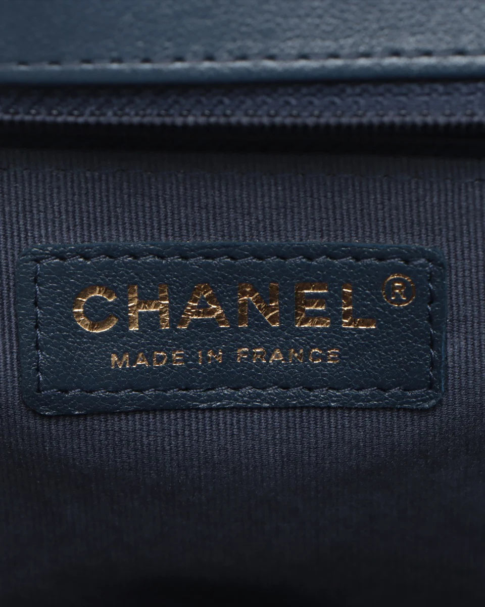 Pre-Owned Chanel Medallion Mini Square Flap Bag