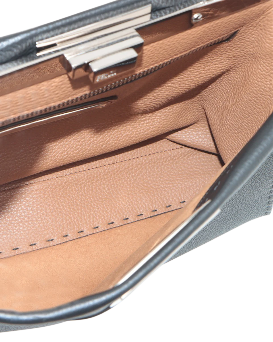 Pre-Owned Fendi Mini Peekaboo Selleria