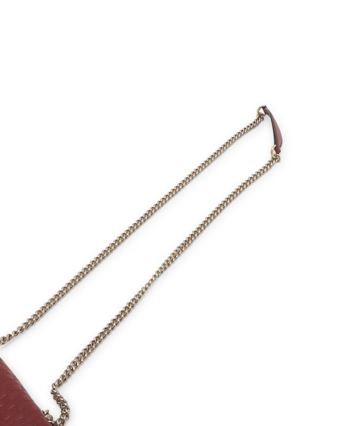 Pre-Owned Gucci Microguccissima Mini Emily Chain Shoulder Bag