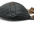 Pre-Owned Chanel Enamel Quilted Waist Bag