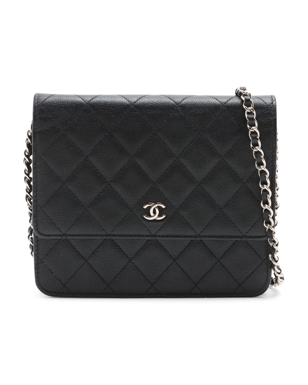 Pre-Owned Chanel Square Wallet-on-Chain
