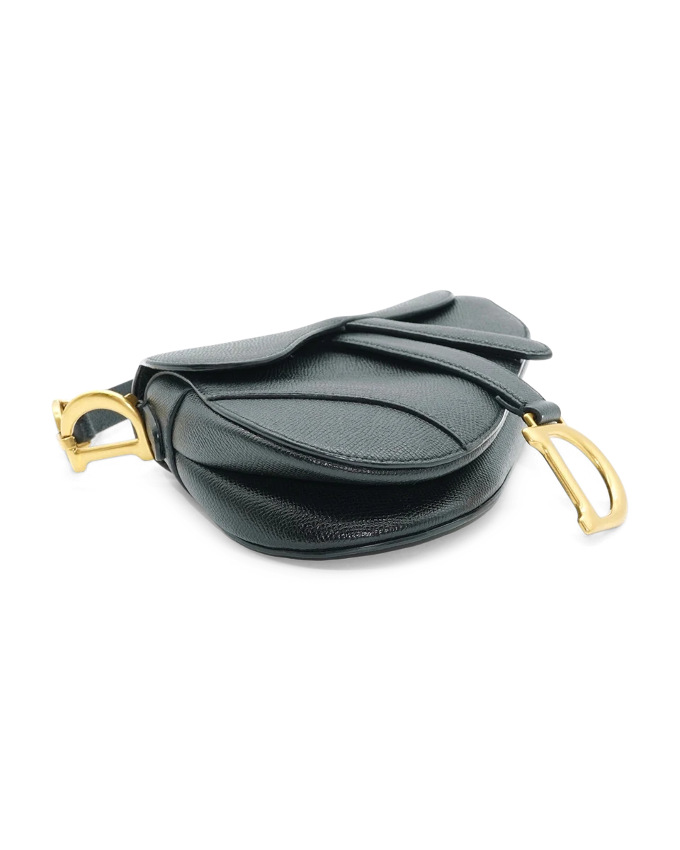 Pre-Owned Christian Dior Mini Saddle Bag