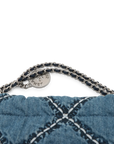 Pre-Owned Chanel Mini Denim 22 Hobo