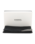 Pre-Owned Chanel Double Zip Clutch with Chain