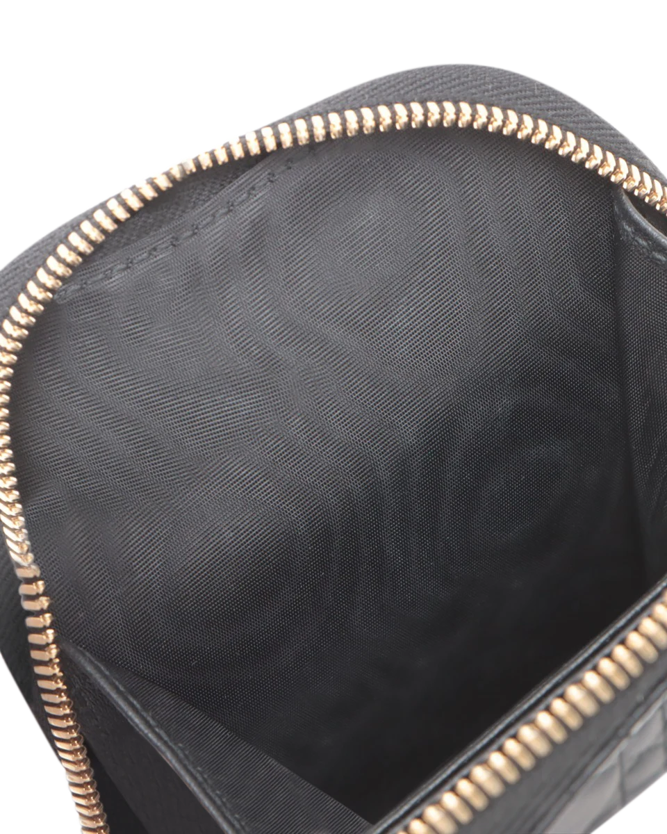 Pre-Owned Christian Dior Cannage Lady Dior Phone Holder