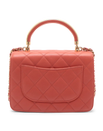Pre-Owned Chanel Quilted CC Top Handle Envelope Flap