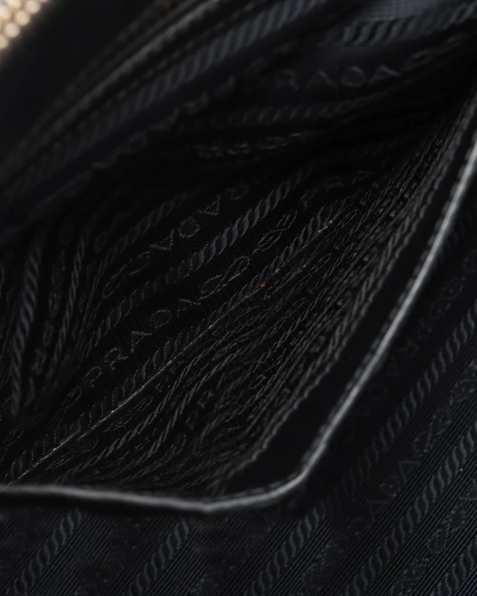 Pre-Owned Prada Luxe Saffiano Double Zip Galleria